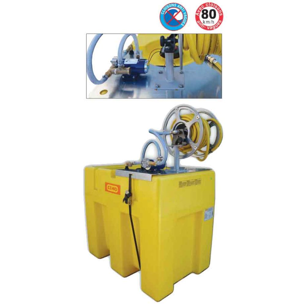 CUVE D'ARROSAGE 600 L SILENCIEUX